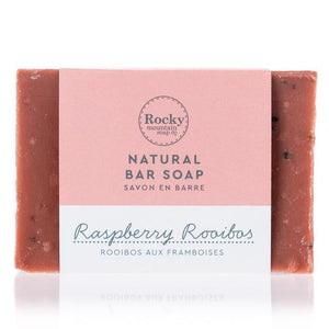 Rocky Mountain Soap Company - Raspberry Rooibos Soap All Things Being Eco Chilliwack Vegan Bar Soap