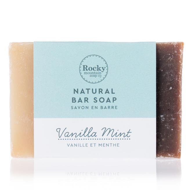 Rocky Mountain Soap Company - Vanilla Mint Soap All Things Being Eco Chilliwack Vegan Bar Soaps Natural non-gmo