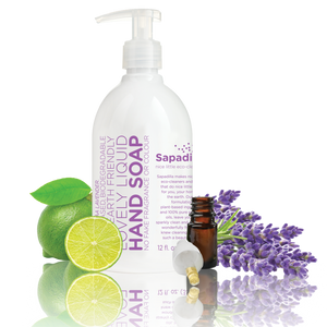 Sapadilla - Liquid Hand Soap Sweet Lavender + Lime All Things Being Eco Chilliwack Zero Waste Refillery