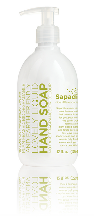 Sapadilla - Liquid Hand Soap Rosemary + Peppermint All Things Being Eco Chilliwack Zero Waste Kitchen