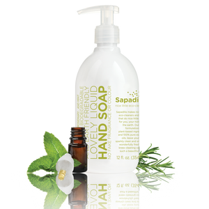 Sapadilla - Liquid Hand Soap Rosemary + Peppermint All Things Being Eco Chilliwack Zero Waste Refillery