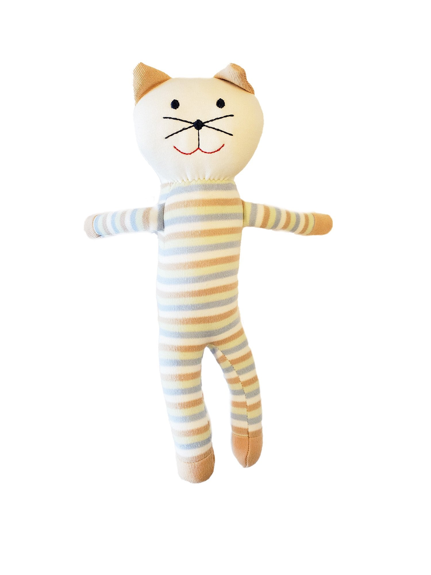 Under the Nile - Organic Cotton Scrappy Cat Stuffy Toy