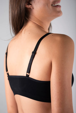 Terrera - Bamboo Seamless Adjustable Bralette all things being eco chilliwack lingerie store sustainable bras and panties