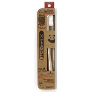 SenzaBamboo - Adult Ultra Soft Toothbrush All Things Being eco Chilliwack Sustainable Living Store