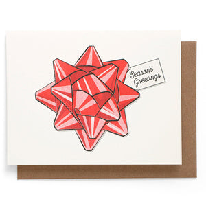 Smarty Pants Paper Co. - Holiday Greeting Cards All Things Being Eco Chilliwack Recycled Paper Gift Bow
