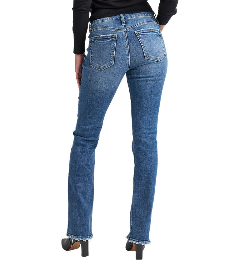 Silver Jeans - Suki Mid Rise Eco Processed Slim Bootcut Jeans Indigo