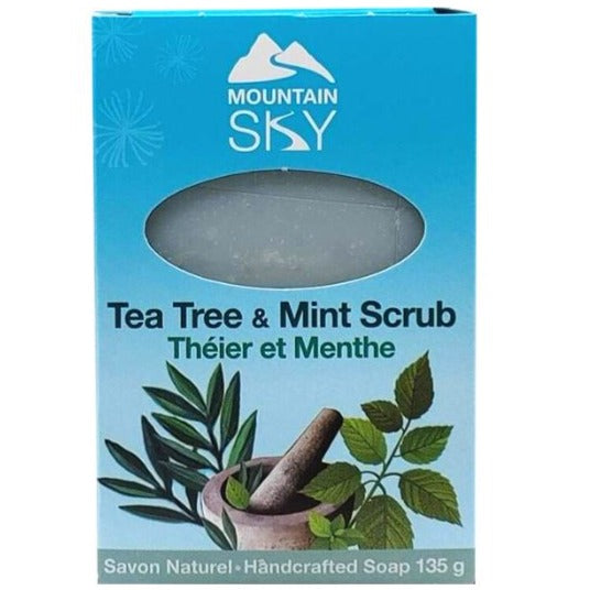 Mountain Sky - Tea Tree & Mint Scrub Bar Soap