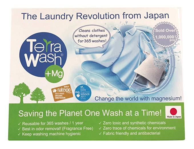 Terra Wash + Mg - Eco Laundry Sachet All Things Being Eco Zero Waste Living Chilliwack Soap Free Laundry