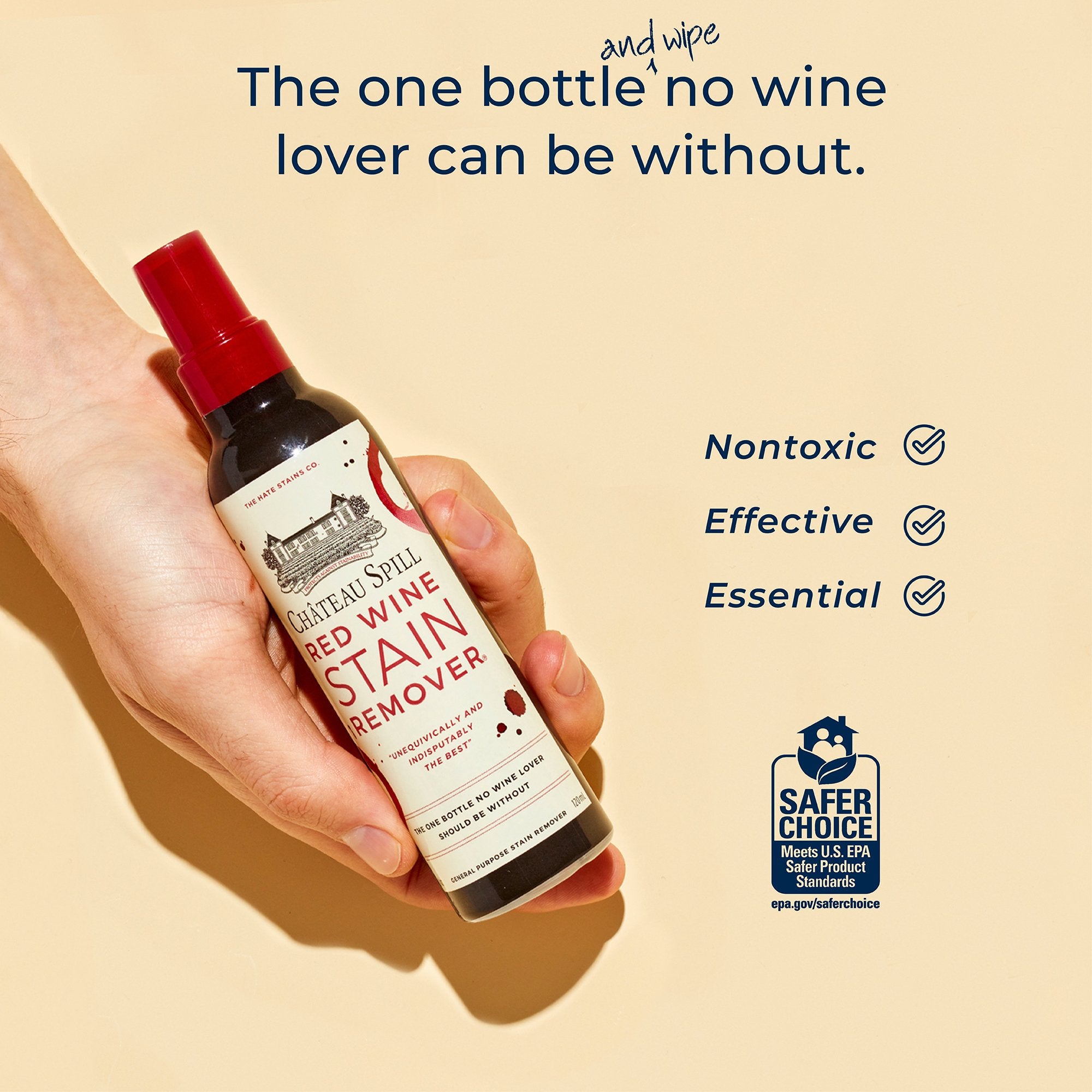 The Hate Stains Co. - Château Spill Red Wine Stain Remover