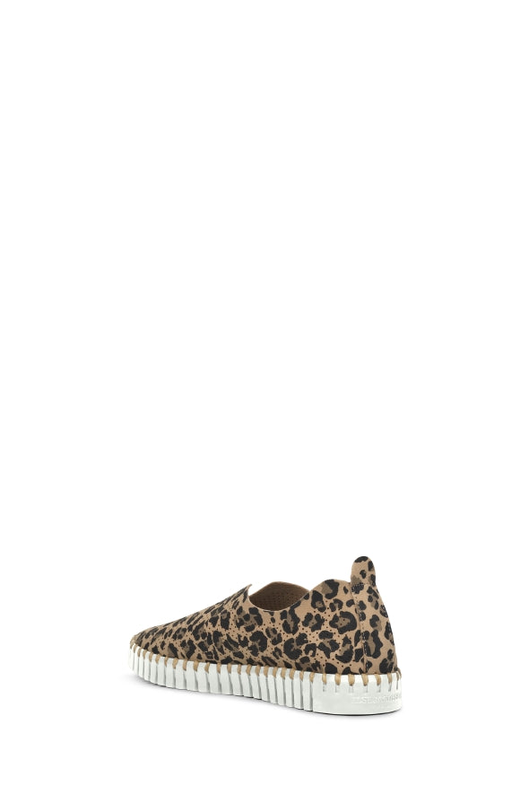Ilse Jacobsen - Tulip Shoes Latte Leopard Print