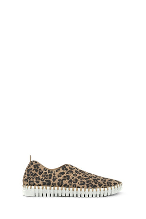Ilse Jacobsen - Tulip Shoes Latte Leopard Print