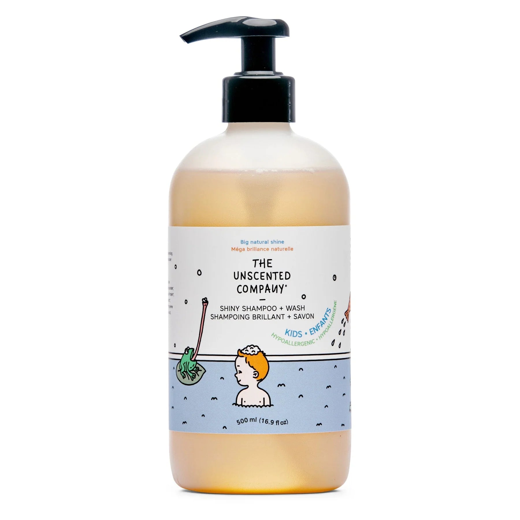 The Unscented Company - Kids Shiny Shampoo - All  Things Being Eco Chilliwack - Natural Kids Shampoo & Wash