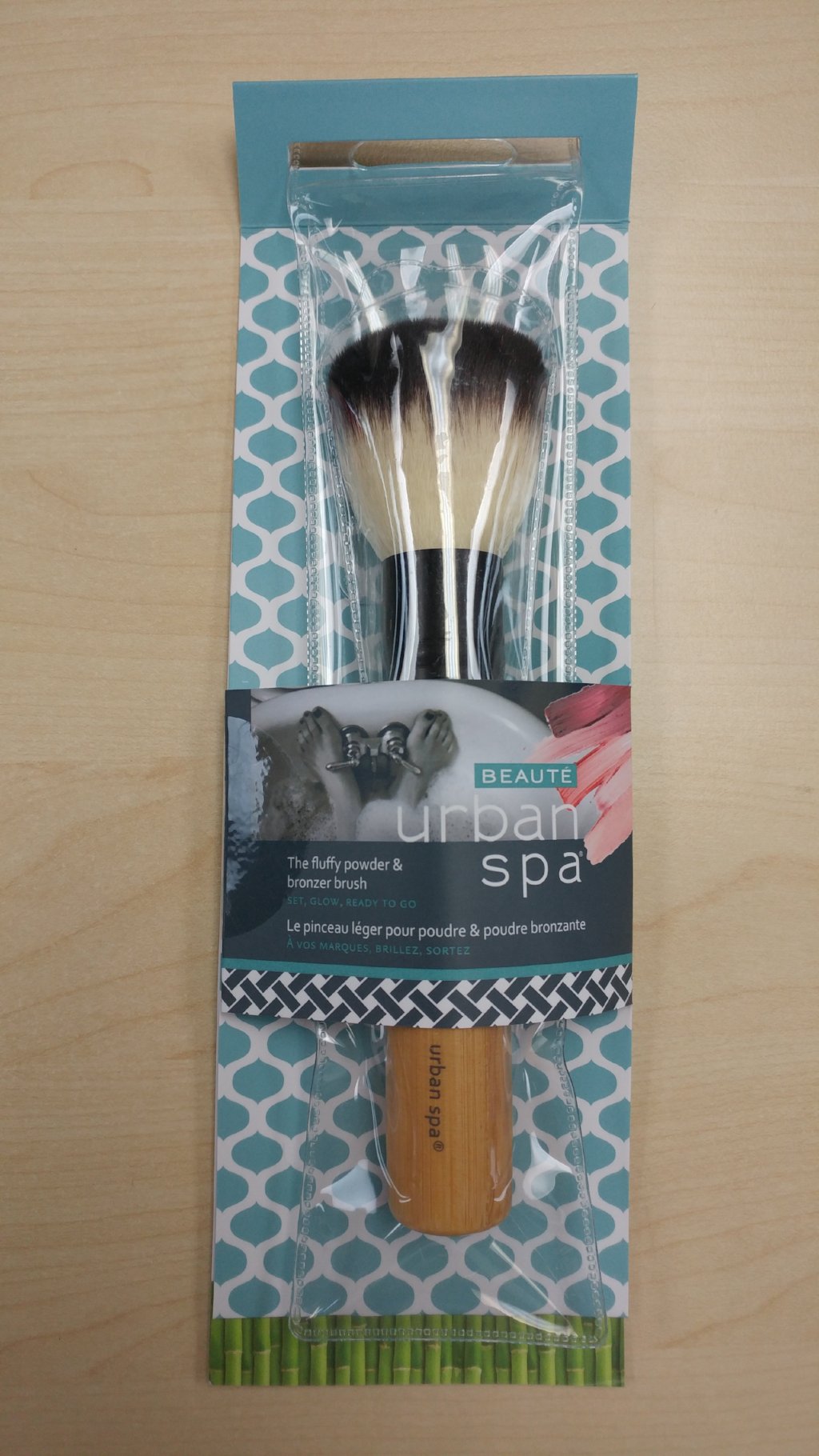 Urban Spa - The Fluffy Powder & Bronzer Brush All Things Being Eco Chilliwack Sustainable Makeup Brushes