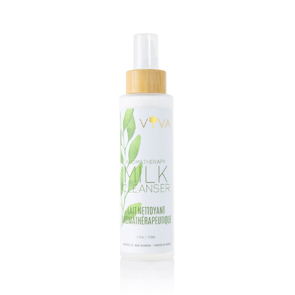 Viva Organics - Aromatherapy Milk Cleanser all things being eco chilliwack