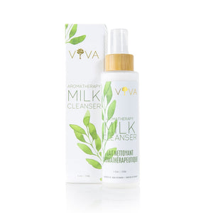 Viva Organics - Aromatherapy Milk Cleanser all things being eco chilliwack vegan and natural facial skincare and cosmetics
