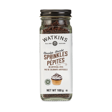 Watkins - Natural Chocolate Decorating Sprinkles All Things Being Eco CHilliwack