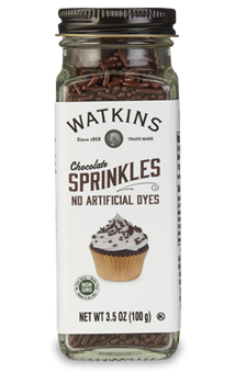 Watkins - Natural Chocolate Decorating Sprinkles All Things Being Eco CHilliwack All Natural Food Decorations