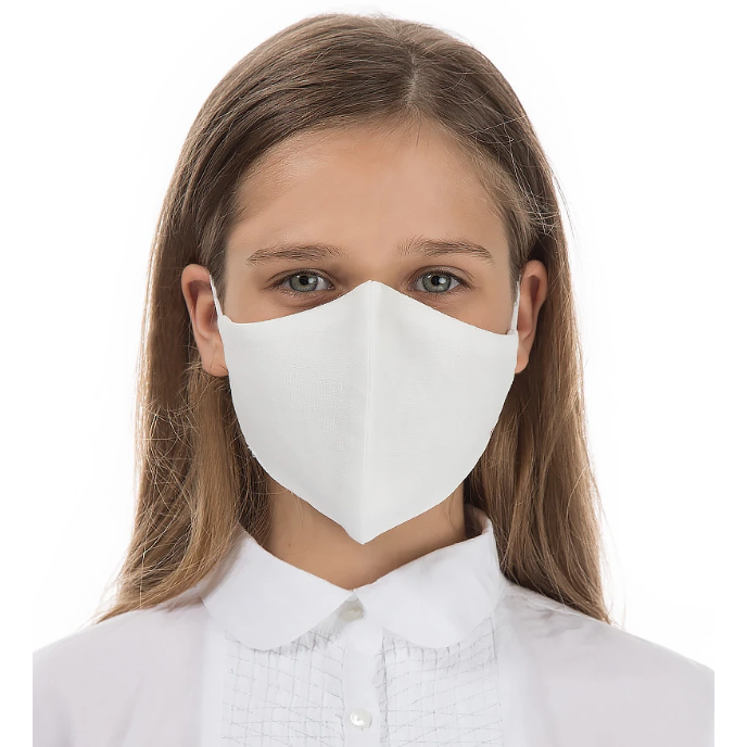 Grizas - Kids Solid 100% Linen Reusable Fabric Face Masks